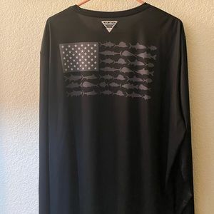 Men’s Columbia PFG long sleeve fishing shirt, size XXL, excellent condition!